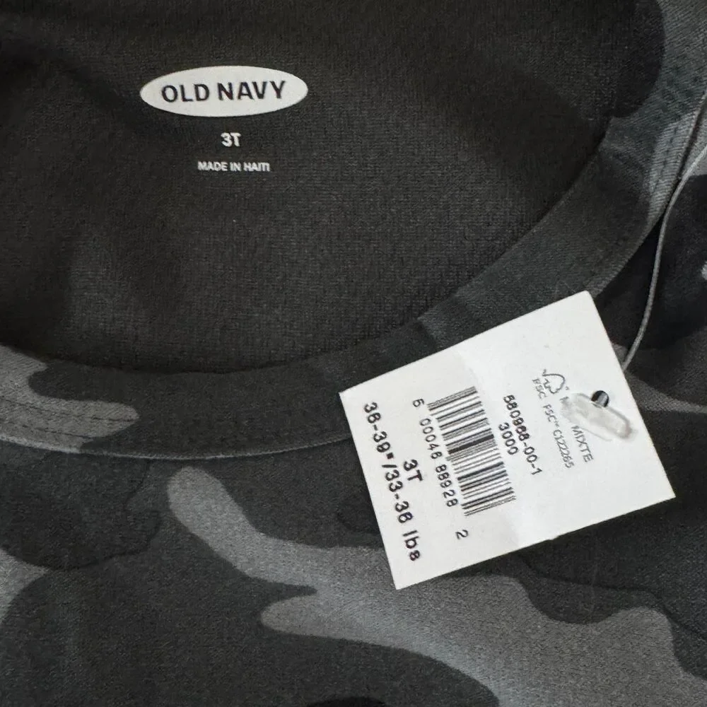 New Old Navy Moisture-Wicking Muscle Tank Top Toddler Boys Size 3T